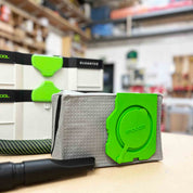 Reusable dust bag for Festool CTL SYS fitted inside the dust extractor