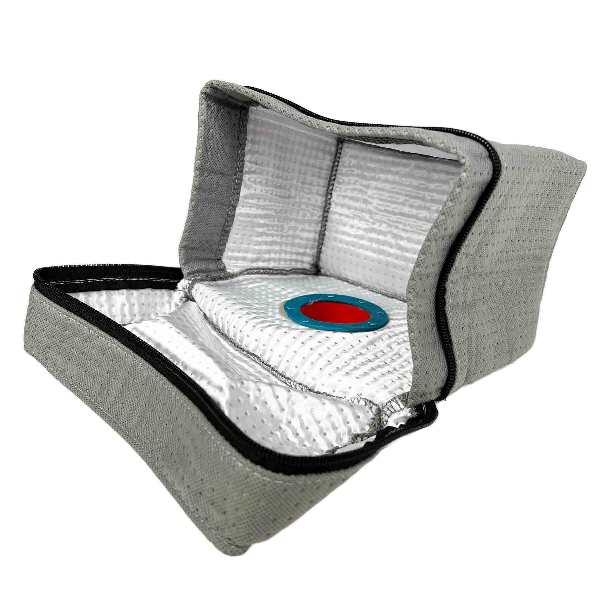 Reusable dust bag for Miele Classic/Complete emptied and shaken out for reuse